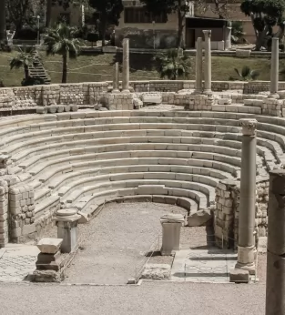 KOM EL DIKKA IN ALEXANDRIA