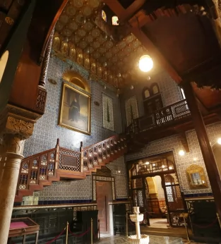 Inside the Prince Muhammad Ali's Palace in Manial 