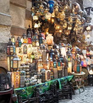 Traditional Arabic lamps 