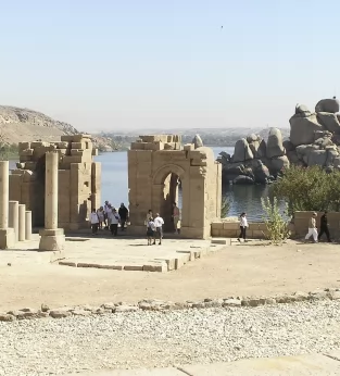 The temple of Isis on Agilkia Island 1