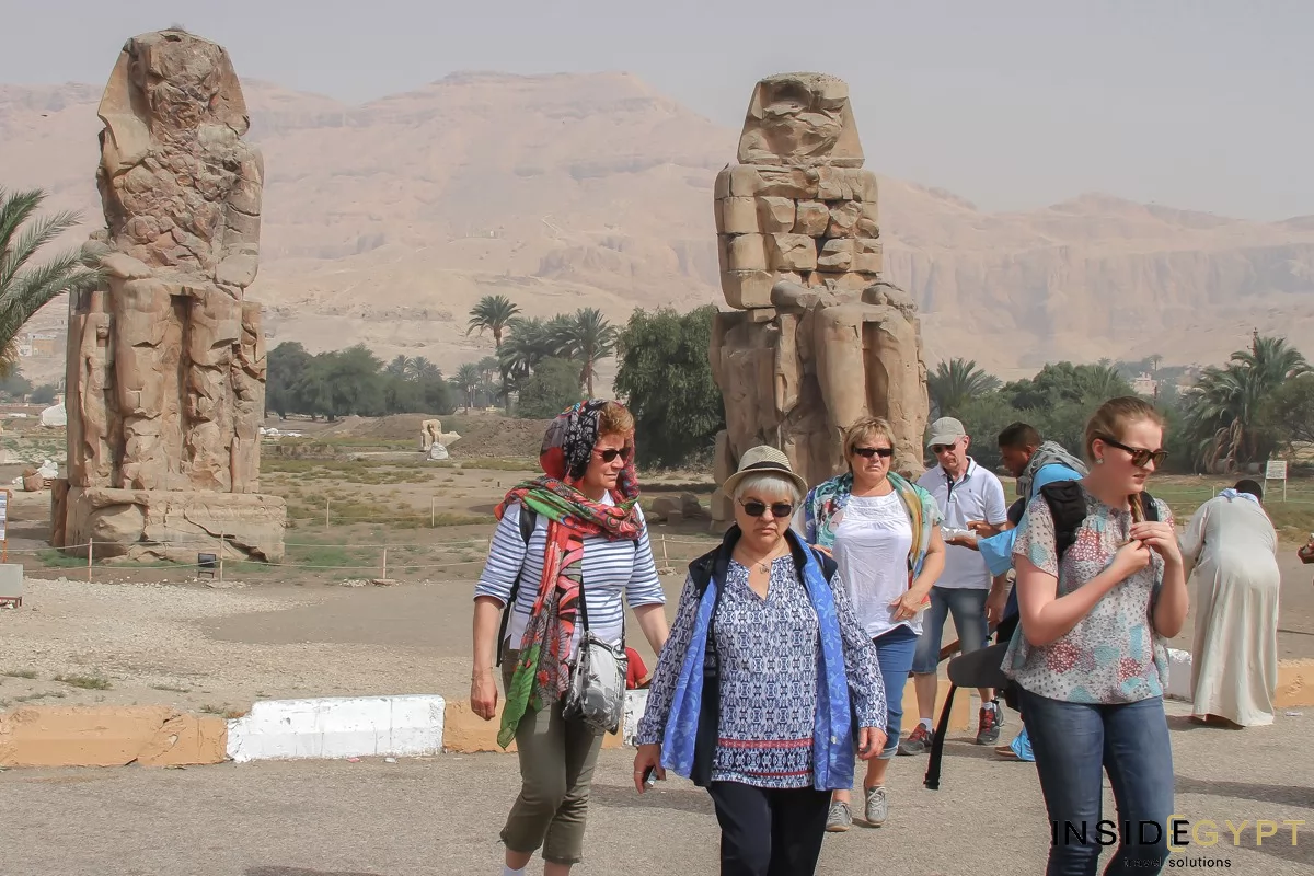 A Tour of the Colossi of Memnon in Luxor 3
