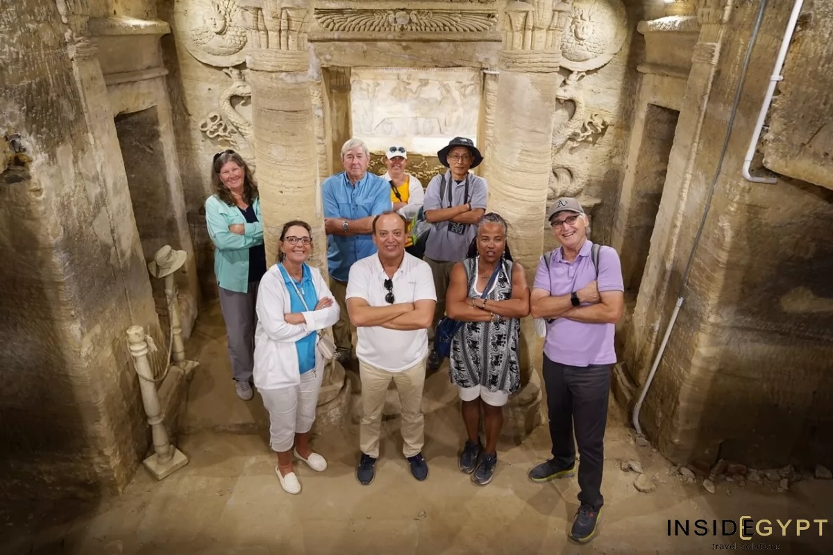 Catacombs of Kom El Shoqafa in Alexandria 1