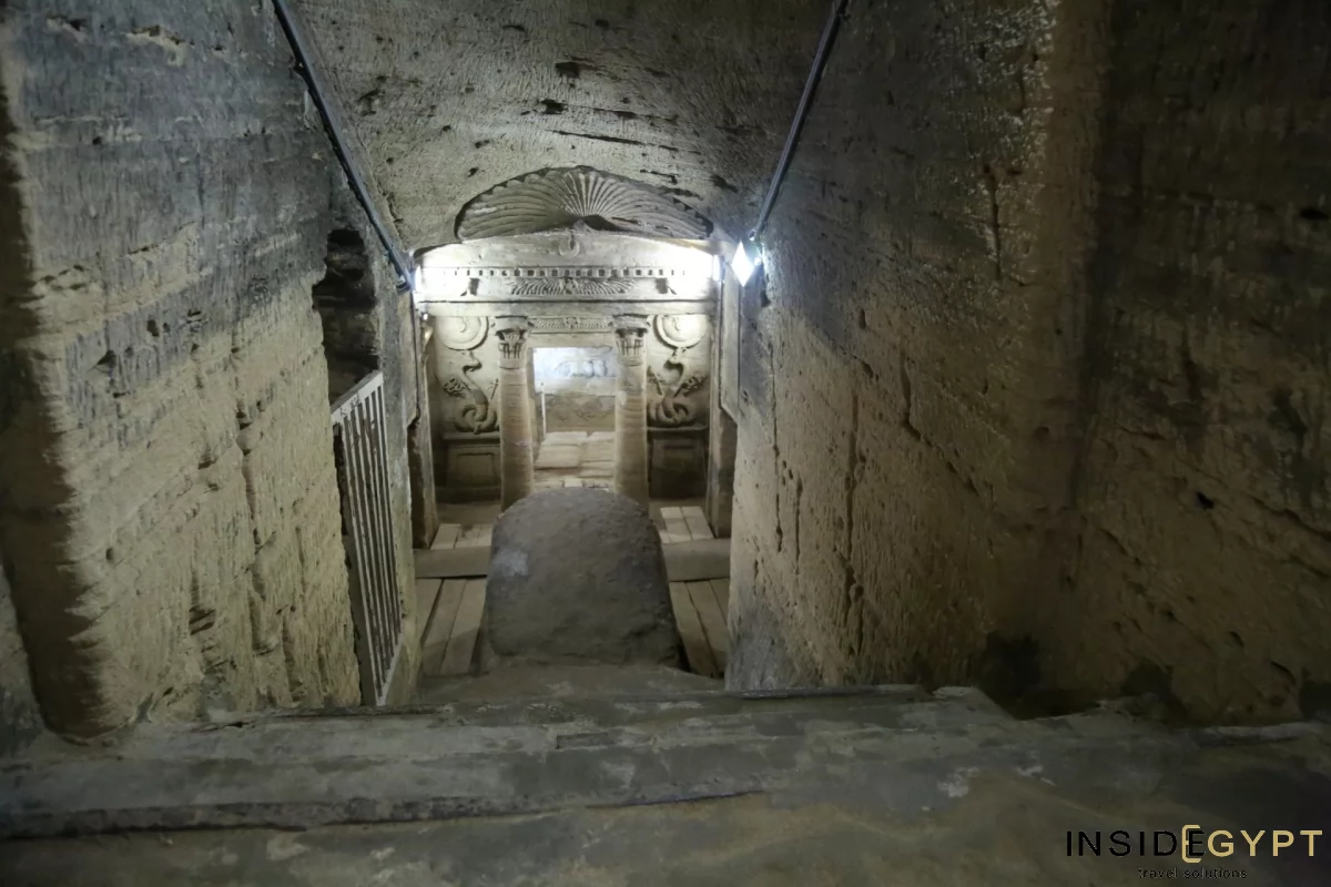 Catacombs of Kom El Shoqafa in Alexandria 6