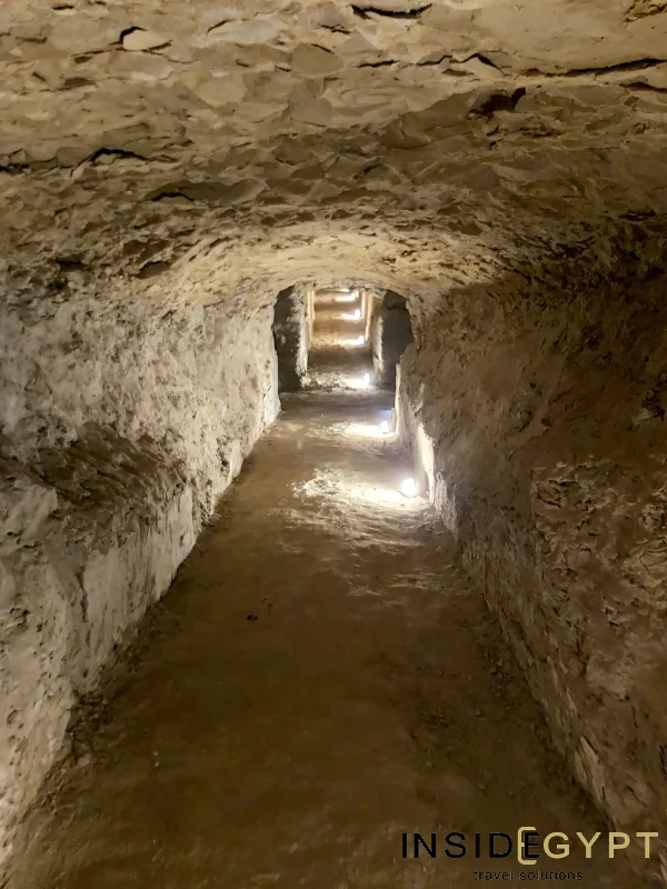 Inside the PYRAMID OF SENUSRET II 