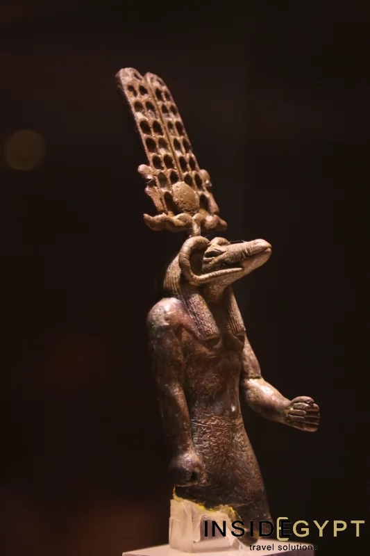 Statue of the Egyptian god Sobek 