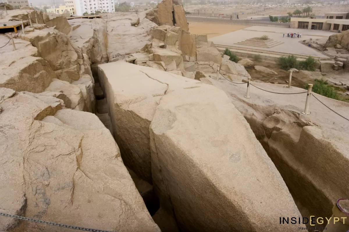 THE UNFINISHED OBELISK IN ASWAN 3