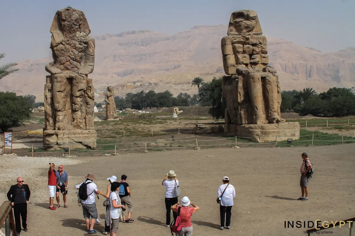A Tour of the Colossi of Memnon in Luxor 2