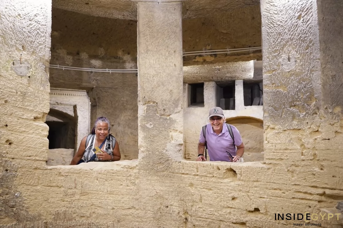 Catacombs of Kom El Shoqafa in Alexandria 2