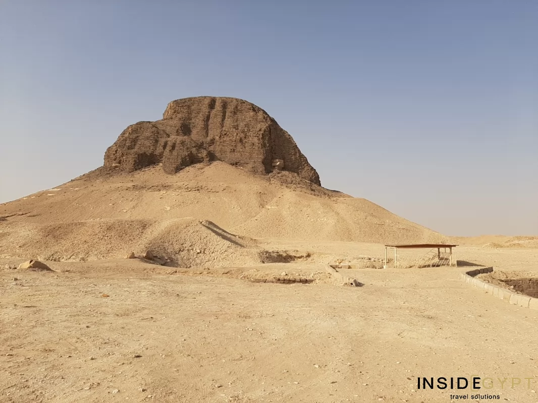 The pyramid of Senusret II in El-Lahun 4