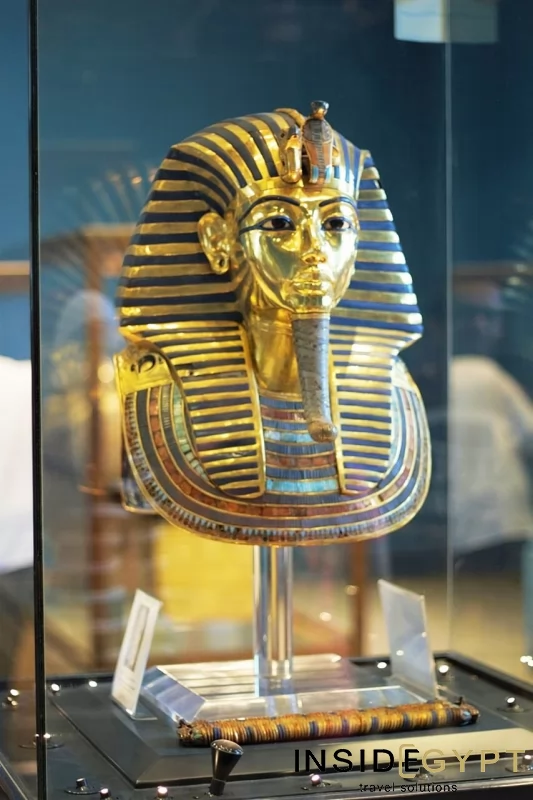 King Tutankhamun's golden mask