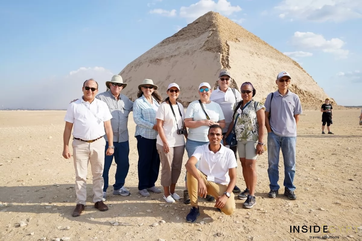 Visit the Bent Pyramid at Dahshur 1