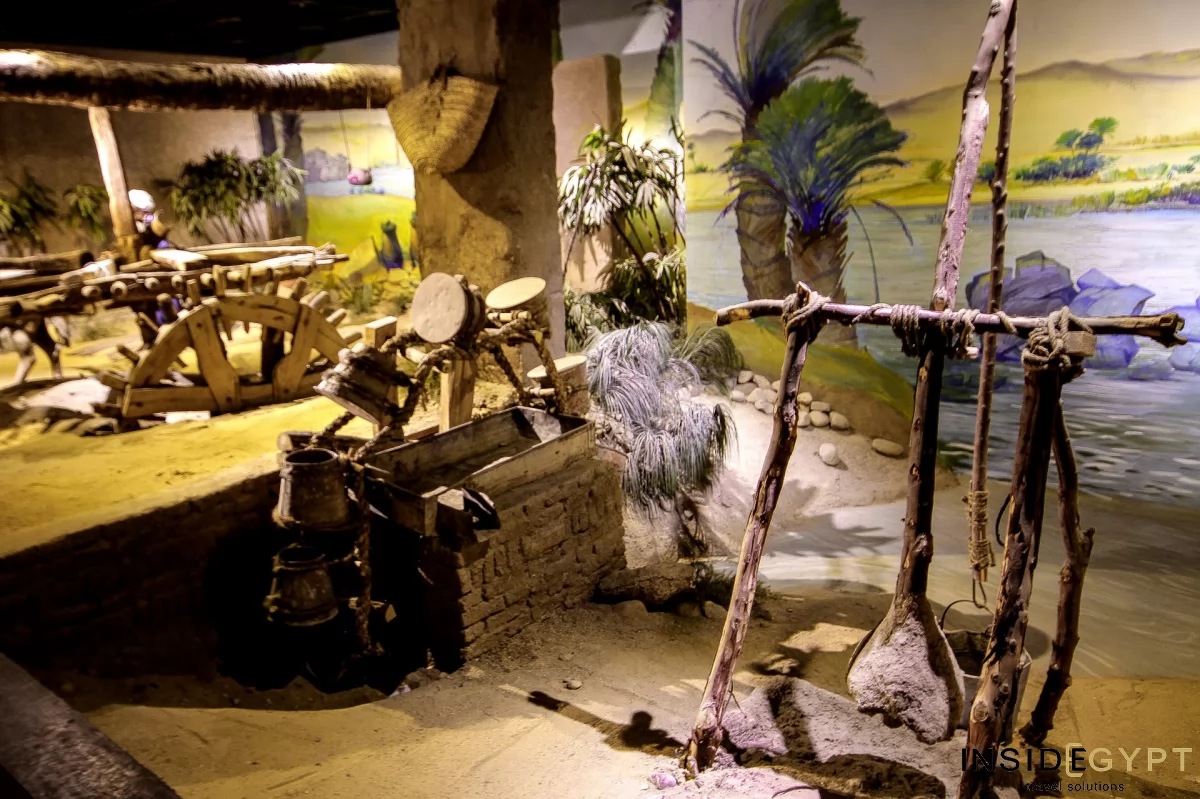 Ethnography room at Nubian Museum Aswan 