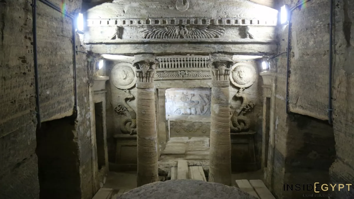 Catacombs of Kom El Shoqafa in Alexandria 8