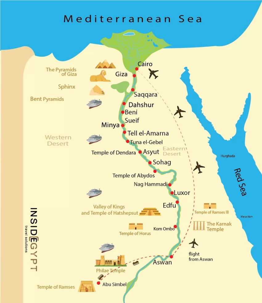 17 Days in Egypt on a Long Nile Cruise 